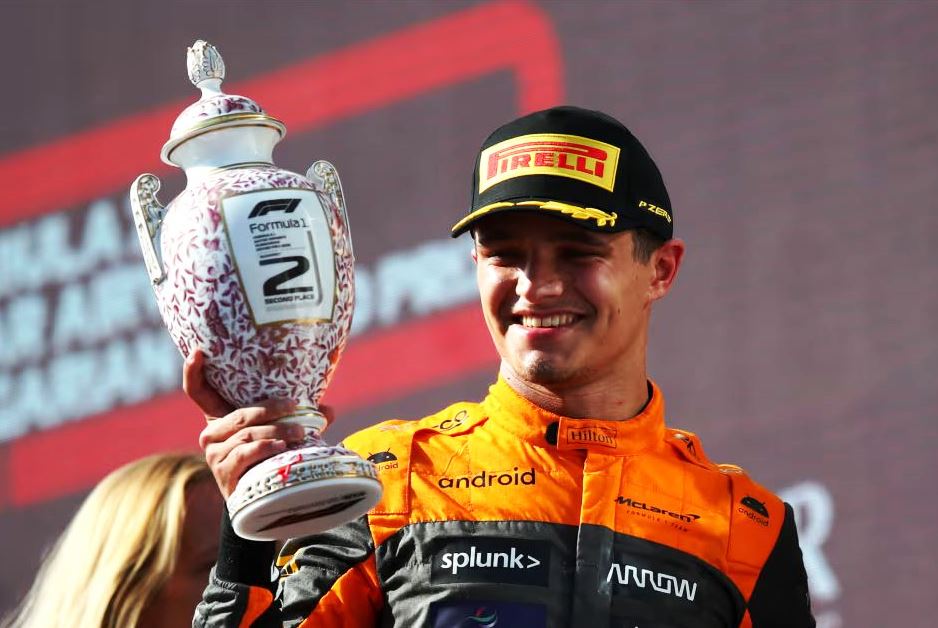 Lando Norris podium finish Melbourne